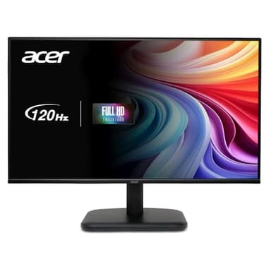 Acer EK241YGBIF, Monitor 23,8" Full HD 120 Hz (1920x1080, 16:9, 250 Nits, Tiempo de Respuesta 1 m/s (VRB), 1xVGA/1xHDMI 1.4) , Monitor PC, Color Negro