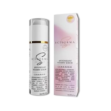 SERUM VITAMINA C, ASTAXANTINA 60ml, VITAMINA E, B1,B2,B6,B9,B12 Y ACIDO FERÚLICO - Niacinamida, Ácido Hialurónico, Péptidos, Resveratrol, Centella Asiatica, Aloe – SERUM FACIAL GLOW Y DESPIGMENTANTE