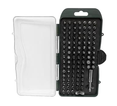 Mannesmann - Juego de puntas, Plástico, 100 piezas