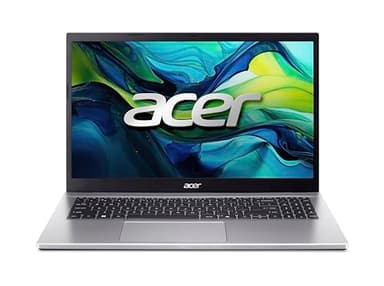Acer Aspire Go 15 AG15-42P-R9KP, Ordenador Portátil 15,6" Full HD LCD (AMD Ryzen 5 5625U, 16 GB RAM, 512 GB SSD, AMD Radeon Graphics, Sin sistema operativo), Color Plata, Teclado QWERTY Español