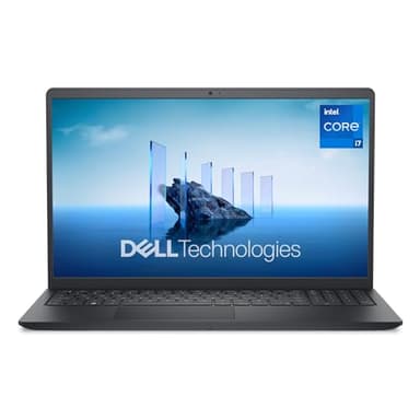 Dell 15 Portátil DC15250 – 15,6" FHD 120Hz, Intel Core i7-1355U, Gráficos Intel UHD, 16GB RAM, 512GB SSD, Webcam HD, Windows 11 Home, Teclado QWERTY Español, Color Negro