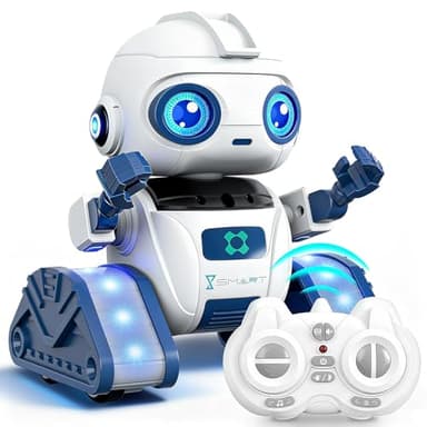 Ophy Robot para niños, Innovadora Función de Proyección, Robot Teledirigido con Control de Gestos, Ojos LED, Música, Juguetes Robots niños y niñas de 3 4 5 6 7 8 9 10 11 12,Víspera de Todos los Santos