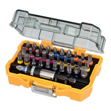 DEWALT - Juego de atornilladores de alto rendimiento en Tough Case 25mm (32piezas), DT7969-QZ